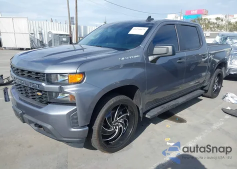 2022 Chevrolet Silverado 1500 Ltd 2Wd Short Bed Custom z USA, uszkodzony, nr VIN 3GCPWBEKXNG131023